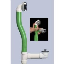WASTE OVERFLOW W/FLEXIBLE PIPE