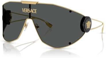 Amazon.com: Versace VE 2268 100287 Gold Metal Shield  display picture 1
