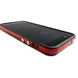 Leegoal（TM）Red and Black Premium Bumper Case for the NEW Apple iPhone 5 - AT&T, Verizon, Sprint
