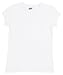 Soffe Big Girls' Cotton Tissue Short Sleeve T-Shirt, White, Medium (8/10)