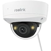 REOLINK 5MP Outdoor Security IP Camera, Turret Surveillance PoE with 2.8mm Lens,130° Diagonal,IK10 Vandal Proof,Smart Detection,Color Night Vision,2-Way Talk,IP67 Weatherproof,RLC-540A