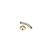 DELTA FAUCET 342-774 Master Plumber Polished Brass Shower Arm/Flange