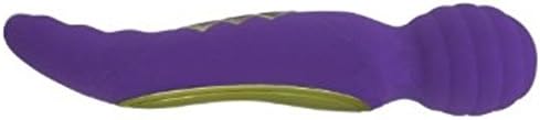 New Twistty Rechargable Dual Vibrating Wand Premium Wellness Full-Body Massage Wand + Includes a Free Earthly Body Hand & Body Velvet Lotion 7oz Tube