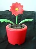 Solar Powered Dancing Poinsettia
