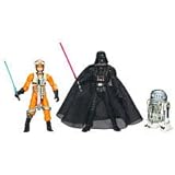 Star Wars 2011 Exclusive Vehicle Action Figure Pack Death Star Trench Run