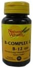 B-COMPLEX & B-12 TABS NAT/WL Size: 90