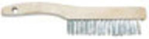 Allway Stainless Steel Wire Scratch Brush 1 " 9-1/2 " X 1-1/16 "