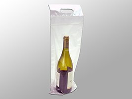 7 X 19 + 3-1/2 BG + 1-1/4 FB Wine To-Go Bag (250 Bags) - Elkay Plastics WBPL719+3