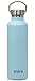MIRA Alpine Stainless Steel Vacuum Insulated Water Bottle with 2 Lids, Durable Powder Coated Thermos | 25 oz (750 ml) | Matte Pearl Blue