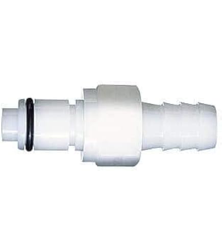 Colder Mcd4204 1/4" Barb Chrome Plated Brass Panel Mount Insert