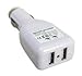niceEshop 2-Port USB Car Charger Adapter for iPod/iPhone, MP3, Cell Phone
