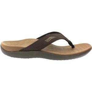 Vionic unisex wave toe post sandal, chocolate us women …