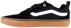 Vans filmore, tênis masculino, lona de camurça preta, 42 eu