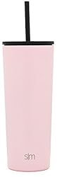 Simple Modern Insulated Tumbler with Lid and Straw