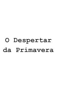Livro O Despertar da Primavera