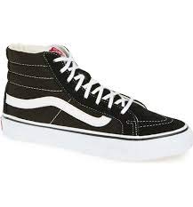 Vans Men's SK8-Hi Core Classics in Black/White - Image 2