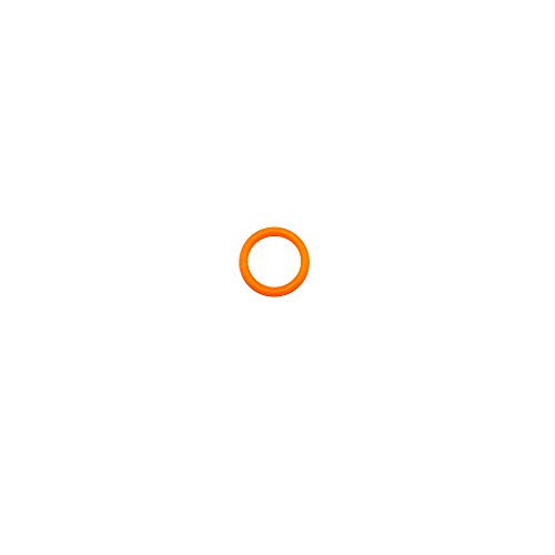 ZXUEZHENG 150 Pack Elasticity Silicone Soft Stitch Ring Markers for Knitting Crochet Etc, (Large Size for Needle Sizes 9-15, Orange, Yellow, Green) - Thumbnail 2