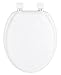 Ginsey Home Solutions Chocolate Elongated Soft Cushioned Toilet Seat