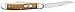 Case WR XX Pocket Knife Smooth Antique Bone Medium Stockman Item #58185 - (6318 SS) - Length Closed: 3 5/8 Inches
