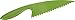 San Jamar Lettuce Knife Plastic Knife with Serrated Edge for Kitchens and Restaurants, Nylon, 0.5 X 4.25 X 15.5 Inches, Green