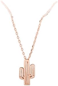 Anarchy Street Women Desert Flower Necklace - Rosegold-Tone
