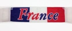 Mini Car Window Soccer Scarf, 16"x4" - France