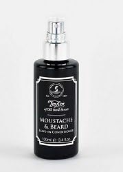 Taylors Moustache & Beard Leave-in Conditioner 100ml Traditional Male Grooming with a modern twist by Sarome UK