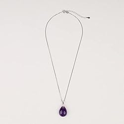 COAI 925 Sterling Silver Amethyst Healing Crystal
