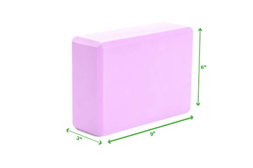 Mind-Reader-Set-of-2-High-Density-EVA-Foam-Blocks-Non-Slip-Surface-for-Yoga-Pilates-Meditation-Supports-Deepen-Poses-Improve-Strength-and-Aid-Balance-and-Flexibility-2-Pack-Pink