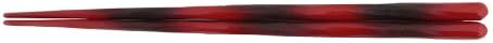 Hyozaemon Kezuri Chopsticks Beni-Bokashi M 21.5cm K-322