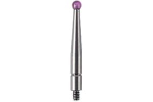 2 Contact Points for Dial Test Indicator Tips M1.6 Thread Shank 2mm Diameter Ruby Ball 20.9mm Length(Length 0.8228")