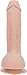 pure love Smooth Silicone Dildo with Suction Cup, Adult Sex Toy, X-Large, Beige, 7.5