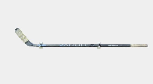 Horizontal Wall Mount for a Hockey Sticks (White)