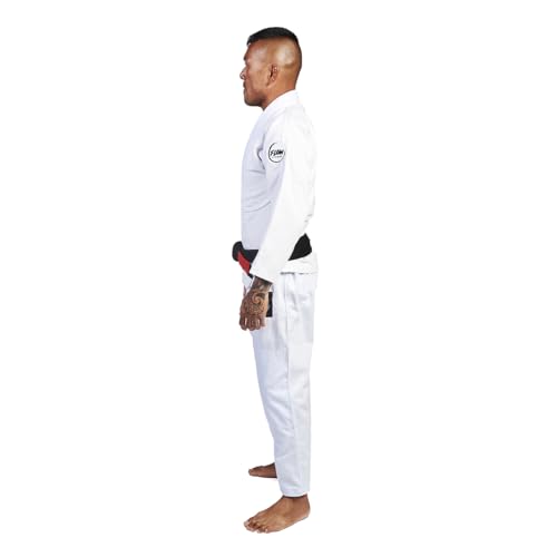 Kimono Jiu-Jitsu Branco Flow Koral