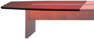 Mayline Corsica Conference Series 6' Starter Modular Table Top, Sierra Cherry