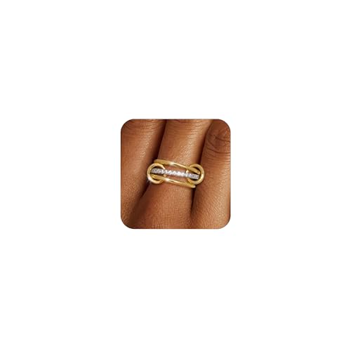TLY Stackable Gold Rings