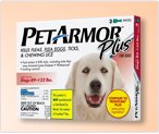 PetArmor Plus for Dogs 89 - 132 lbs 3 Dose Box