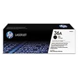 HP CB436A Black Toner Cartridge 36A Genuine New Sealed Box