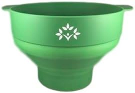Trealife Microwave Air or Oil Popcorn Popper (Green)