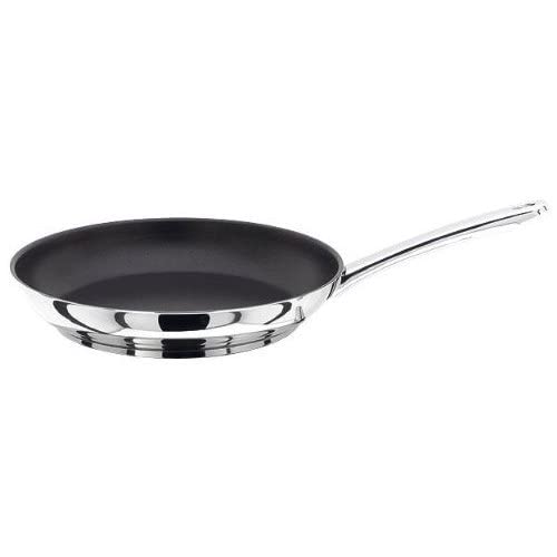 Stellar 1000 Stainless Steel Frying Pan 28cm, Induction Ready, Oven Safe - 10 Year Non-Stick Warranty