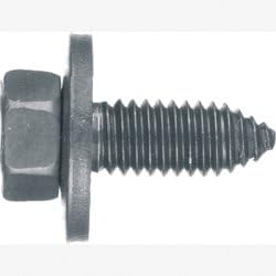 Auto Body Doctor (ABD6373B) Type Ca Bolts O.D. Loose Washer Black, Screw size: 1", 3/8" 16 x 1", 9/16" hex head, Quantity: 100