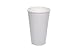 Paper Solutions 16 oz. Disposable Paper Coffee Cups with Travel Lids and Sleeves, White (Pack of 75)