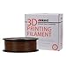 INLAND PLA 3D Printer Filament - 3D Printing PLA Filament 1.75mm, Dimensional Accuracy +/- 0.03mm - 1kg Cardboard Spool (2.2 lbs), Light Brown PLA