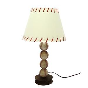 DEI Stacked Baseball Lamp, 23" Height