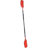 AIRHEAD Kayak Paddle, Deluxe 2 sect, 84", Curved Blade
