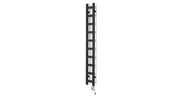 Easy – Toallero (estrecho – eléctrico – color negro mate ...