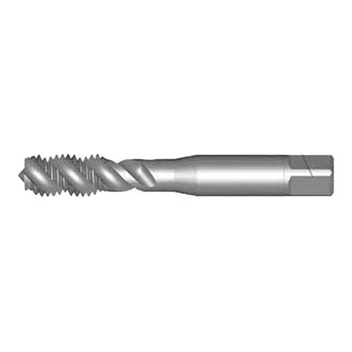 Dormer E5381/2BLUE Series E538 HSS BSF 40° Spiral Flute Machine Tap, Blue Finish, 1/2"-16 x 89mm