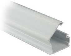 QualConnectTM 3/4 inch Surface Mount Cable Raceway, White, Straight 6 ft Section