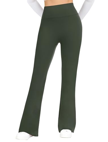 FireSwan Flare Leggings for Women High Waisted Seamless Yoga Pants at Amazon