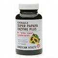 American Health Enzymes Chewable Super Papaya Enzyme Plus 180 tablets (a)